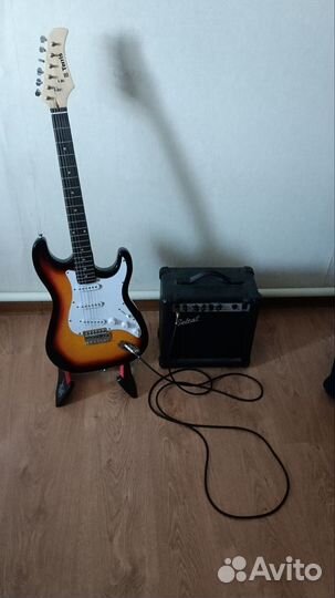 Электро гитара с комбиком