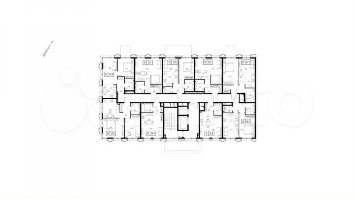 Квартира-студия, 25,8 м², 2/2 эт.