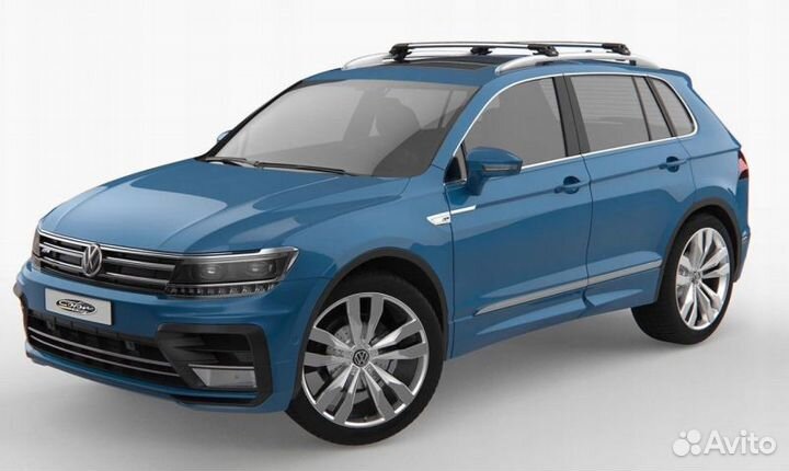 Багажник Turtle AIR 1 с дугами 122 см