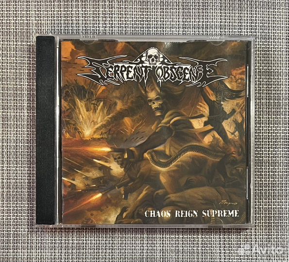 Serpent Obscene - Chaos Reign Supreme CD Sweden