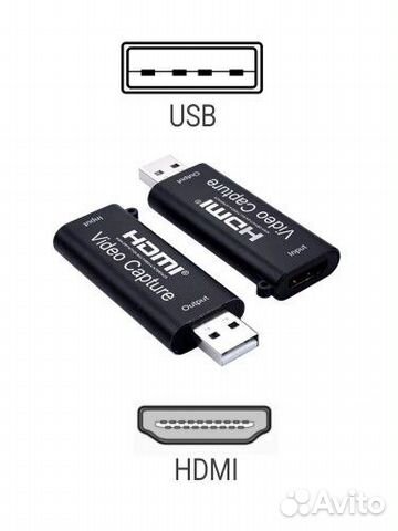 Карта видеозахвата и стриминга hdmi USB 30 кадров