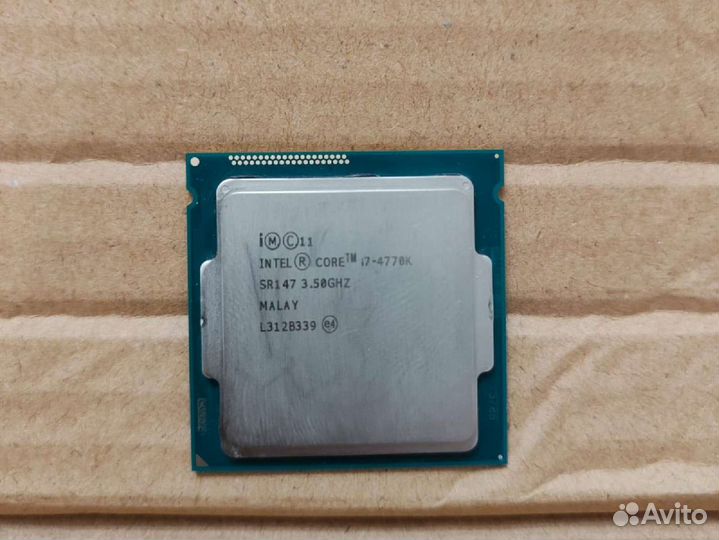 Процессор intel core i7 4770k Socket LGA 1150