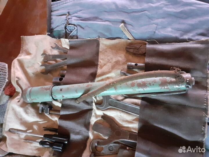 Редкий ретро набор ключей мотоцикл иж