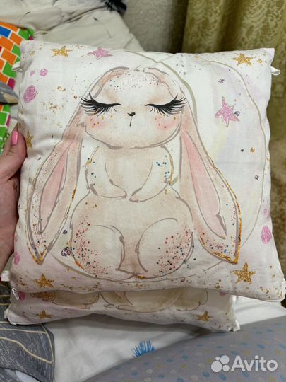 Подушки в детскую кроватку