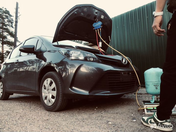 Заправка автокондиционеров с выездом