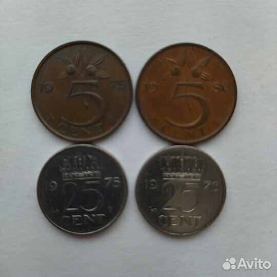 Монеты Великобритании и Европейских стран