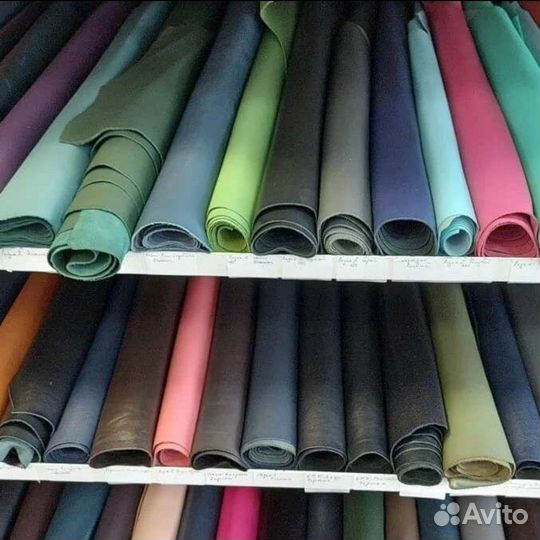 Натуральная кожа юфть, крейзи хорс, овчина и пр