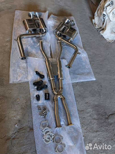 Выхлопная система kia Stinger GT Jun B.L