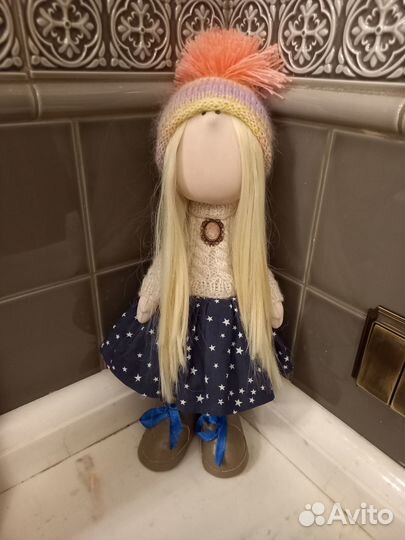 Интерьерная кукла ручной работы