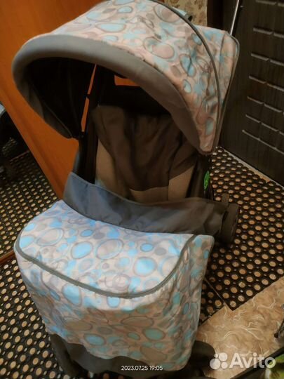 Коляска книжка прогулочная. Складная