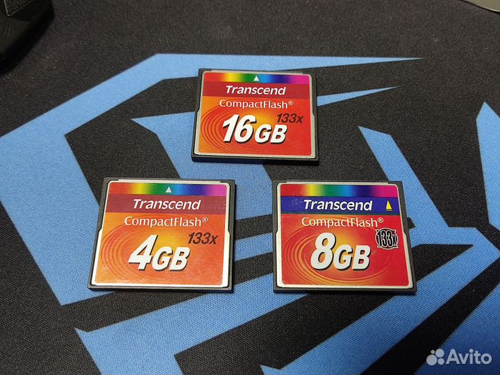 Карта памяти compact flash Transcend 4 8,16gb