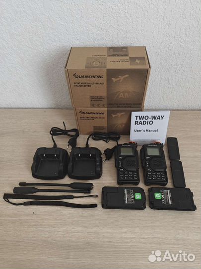 Комплект из 2-х рация quansheng UV-K5 новые NEW