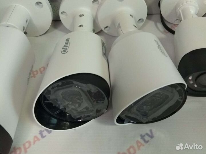 19 камер Видеонаблюдения 4Мп регистратор Dahua гиб