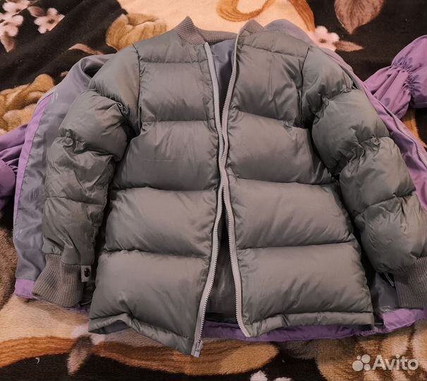 Пуховик на девочку 116