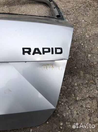 Запчасти на skoda rapid