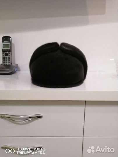 Меховая мужская кепка