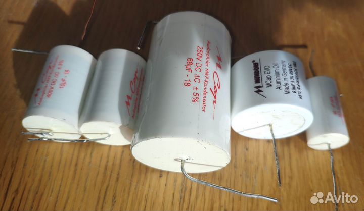 Конденсаторы Mcap mundorf, mkp, mkt