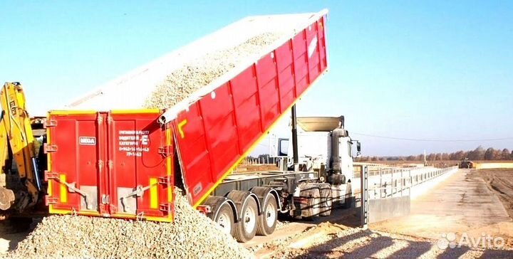 Щебень фракции 40-70 с доставкой