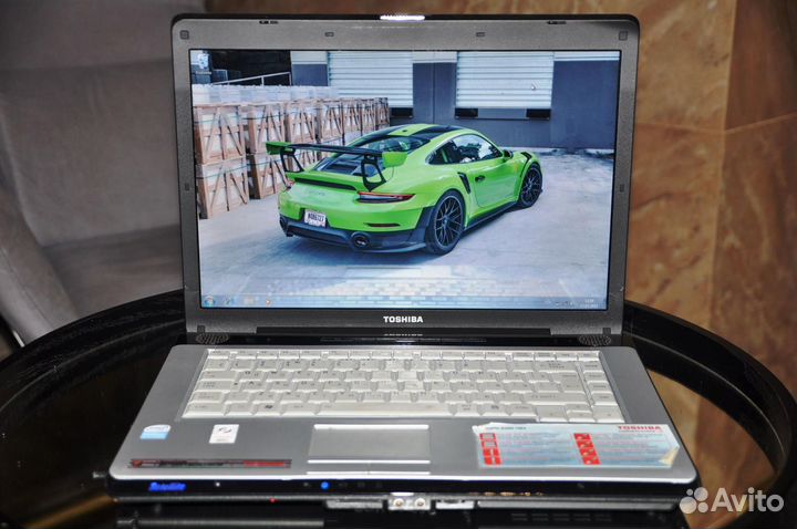 Хороший ноутбук Toshiba A200 c SSD