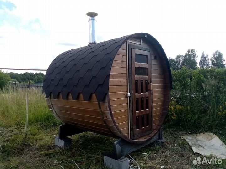 Баня бочка