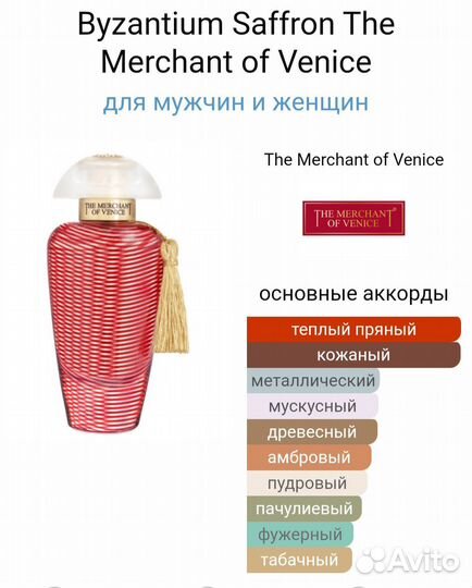 Парфюмерный набор от the merchant of Venice