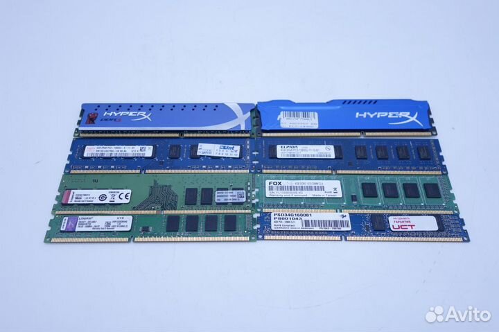 Оперативная память DDR3/DDR4/DDR5 пк и Ноутбуков