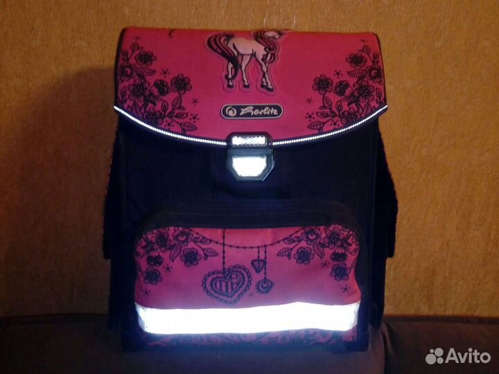 Рюкзак школьный herlitz для девочки