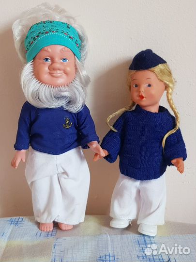 Куклы ГДР (фрг), ранние, редкие. Состояние отлично