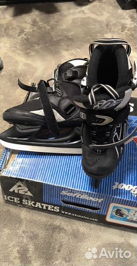 Коньки для мальчика 39