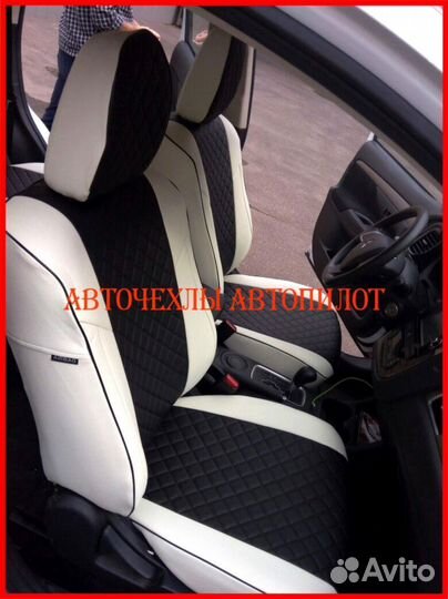 Чехлы Автопилот Mitsubishi Outlander 3 из экокожи