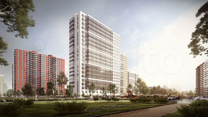 1-к. квартира, 34,5 м², 19/22 эт.