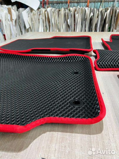 3d коврики eva с бортами corolla 160 и тд