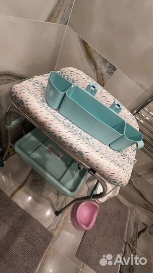 Пеленальный столик с ванночкой chicco