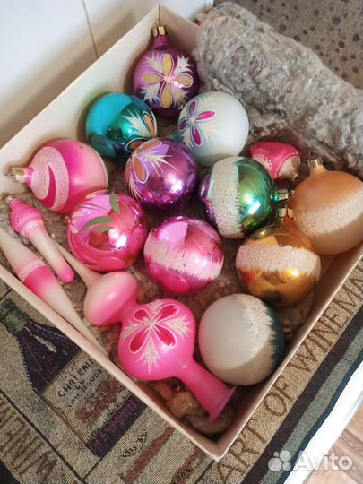 Елочные игрушки СССР