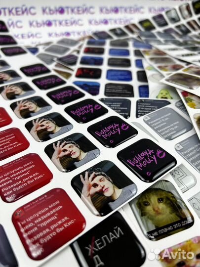 3D наклейки стикеры с Вашим дизайном