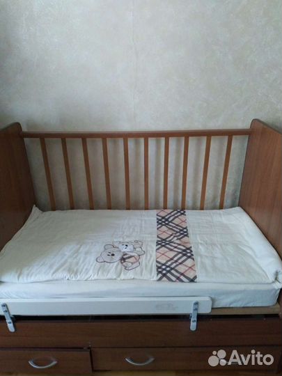 Комплект детского постельного белья с бортиками