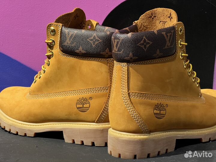 Timberland x Louis Vuitton Ankle Boots