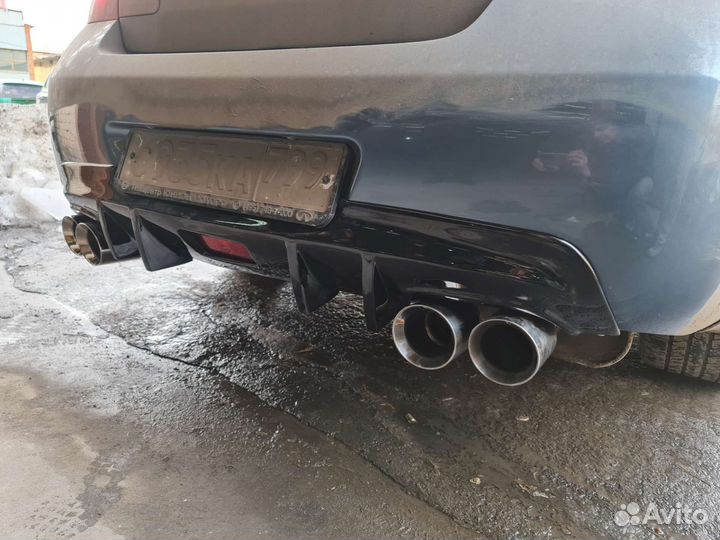 Тюнинг диффузор dual для infiniti G25 G35 G37