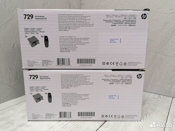 Печатающие головки оригинальные HP F9J81A