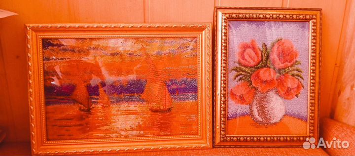 С бисера картины