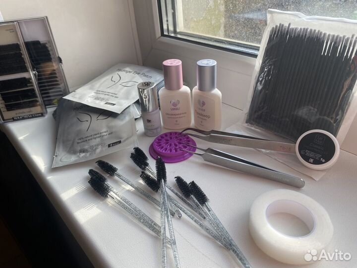 Всё для наращивания ресниц