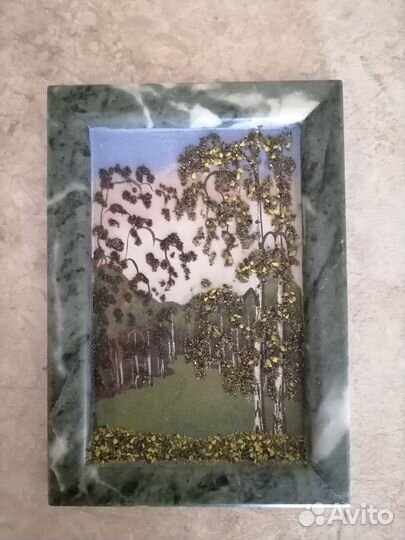 Панно из натурального камня