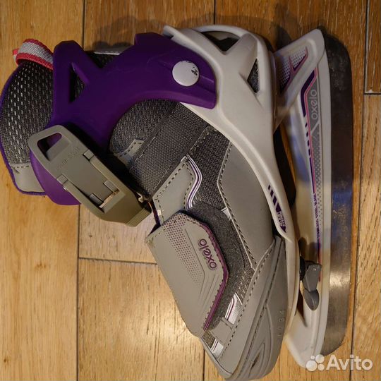 Коньки раздвижные oxelo 20-22 см