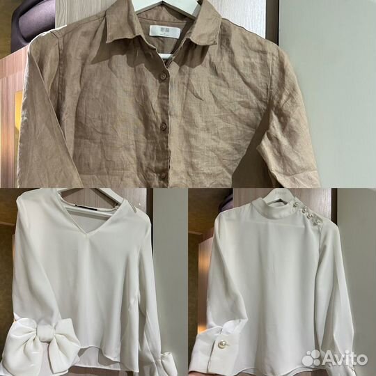 Блузка рубашка zara