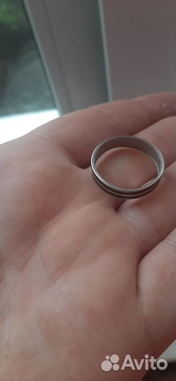 Кольцо серебряное мужское