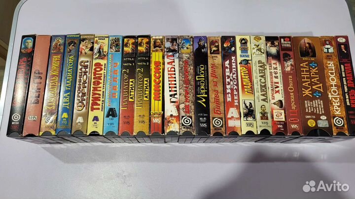 Лицензионные VHS. Исторические фильмы