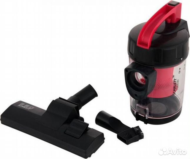 Пылесос Scarlett SC-VC80C11 1500Вт красный/черный