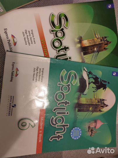 Spotlight 6 учебник, тетрадь и пособие