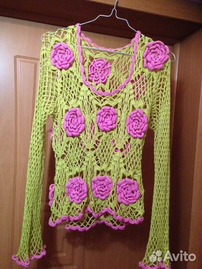 Вязаная кофта