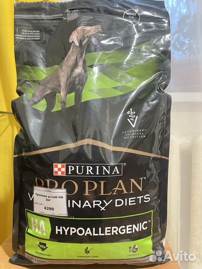 Корм проплан гипоаллергенный для собак
